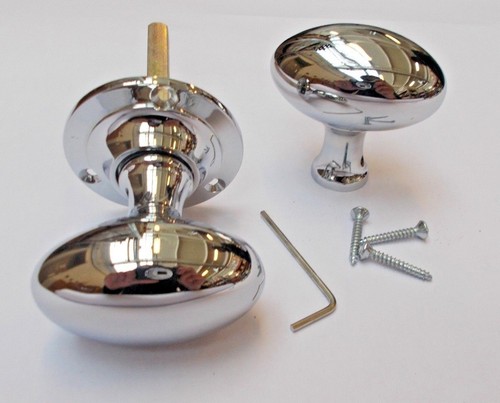 Solid brass oval victorian - brass-,