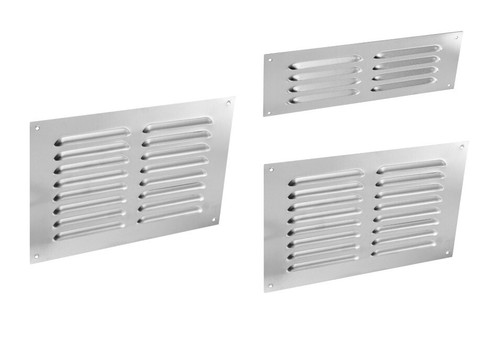 Louvre air vent - louvre, aluminium