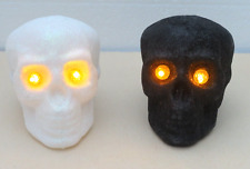 Set of 2 Halloween Skull
