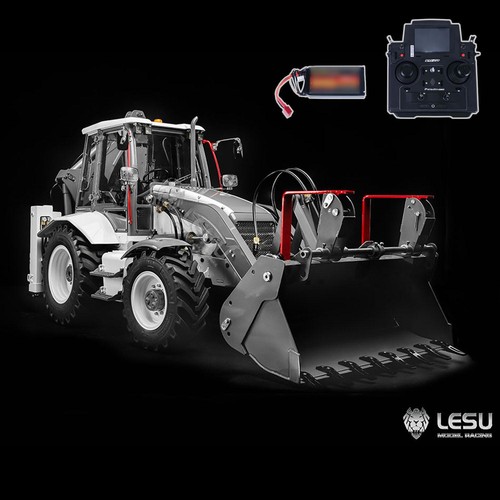 Lesu hydraulic rc backhoe - lesu,
