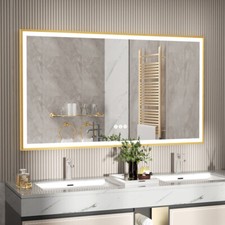 Oversize LED Bathroom Mirror