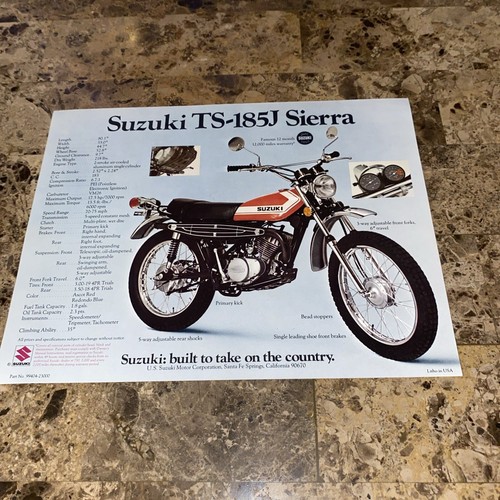 Original 1972 suzuki - suzuki, ts-185j