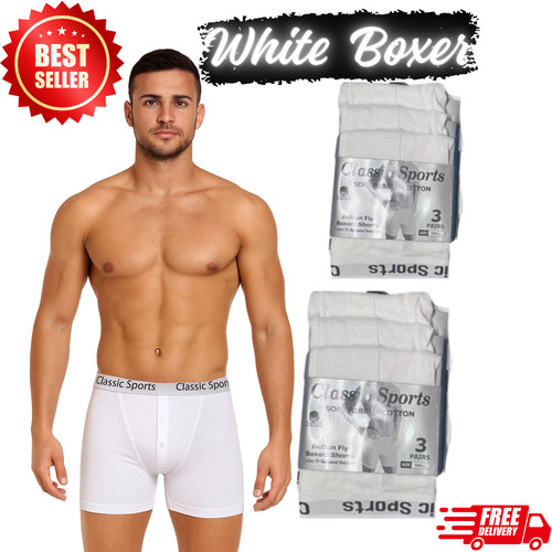 Classic white boxer - classic,