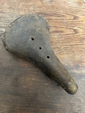 Vintage Brown Leather Brooks B15 Champion STD Bicycle Saddle Seat