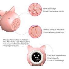 Cartoon Cat Mini Alarm Clock