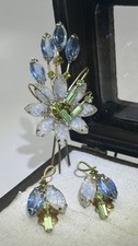 Juliana Flora Spray Brooch &