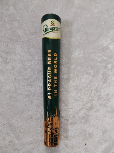 Staropramen beer pump tap - beer,