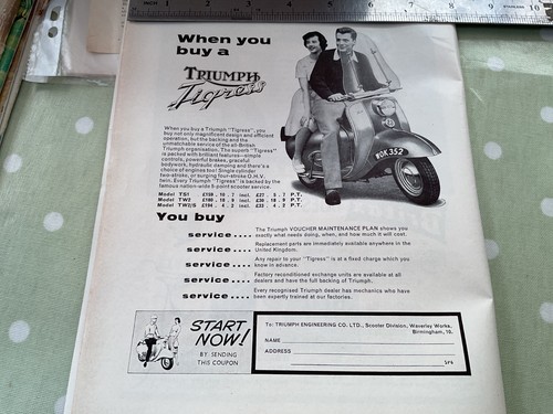Triumph tigress scooter - tigress,