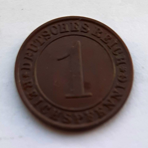 Germany reichspfennig coin - 1,