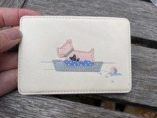 Radley Leather Card Holder Ivory Oyster/Bank Card Holder