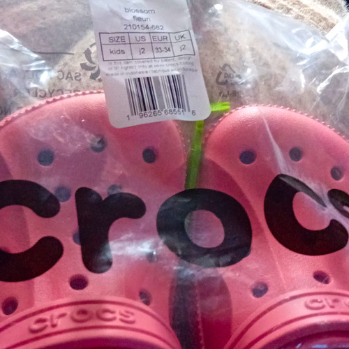 Crocs via clog kids blossom - via,