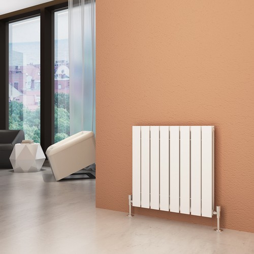 White radiator double - radiator,