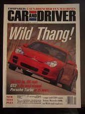 Car & Driver Magazine Porsche