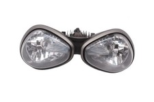 Dual headlights, front