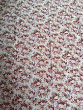 Vintage Cottage Half Curtain Cabinet Under Sink Farmhouse Kitchen Cafe Camper 