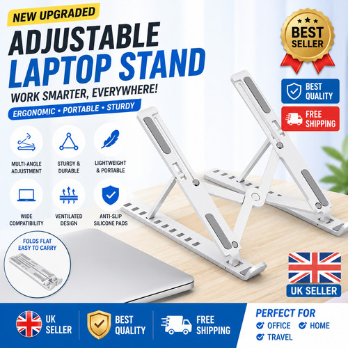 Adjustable laptop stand - adjustable,