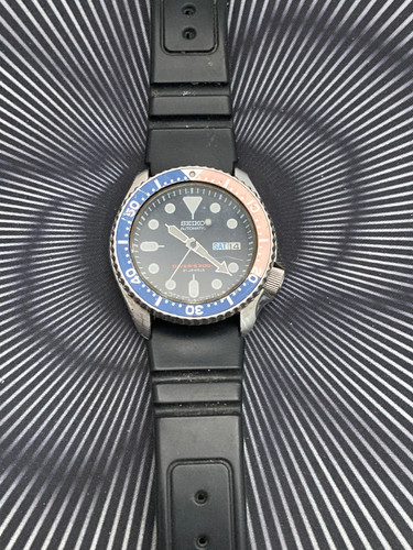 Vintage seiko pepsi black dial - vintage,