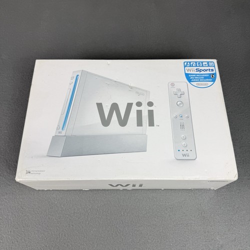 Nintendo wii white console - wii,