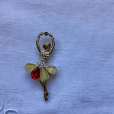 Ballerina Dancer Brooch Pin