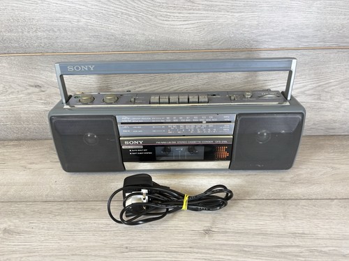 Vintage sony cfs 210l portable - sony,