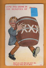 Wales - Come and drink in the Beauties of Rhyl- Novelty Pull out     Postcard