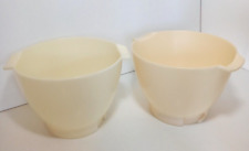 2x Vintage Kenwood Bowls Chef Mixer Kenlyte Baking Mixing for 700 series