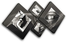 Vinyl decks turn - vinyl, dj