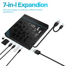 7in1 External USB 3.0 DVD CD