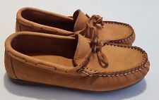 Manuel Verdu Suede Leather Slip-on Moccasin Loafers Shoes Tan uk 13 eu 32