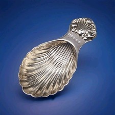 Antique Sterling Silver Shell