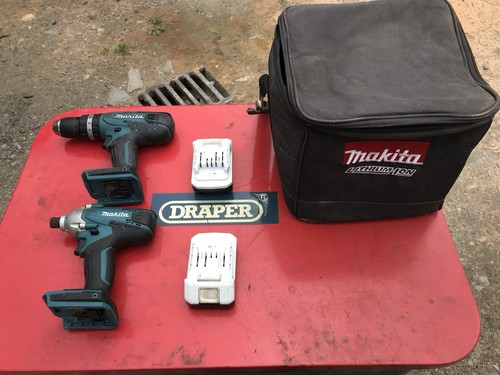 Makita 18v drill set - drill,