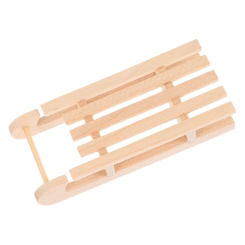 Simple design wooden sled - design,