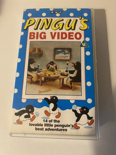 Pingu big video vhs - pingu's,