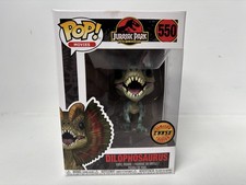 Funko Pop Jurassic Park Dilophosaurus Chase Limited Edition #550 - Box Wear