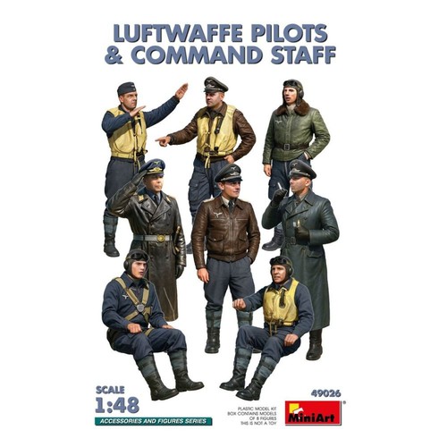 Miniart 49026 luftwaffe - 49026, pilots
