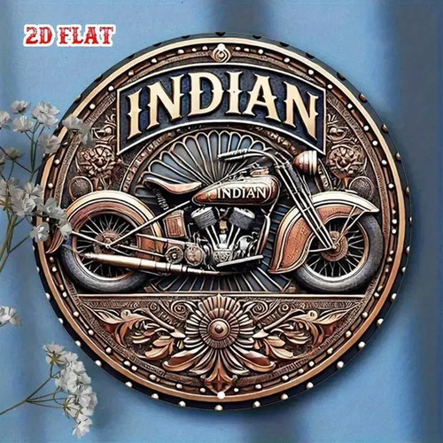Indian motorcycles metal wall - motorcycles,