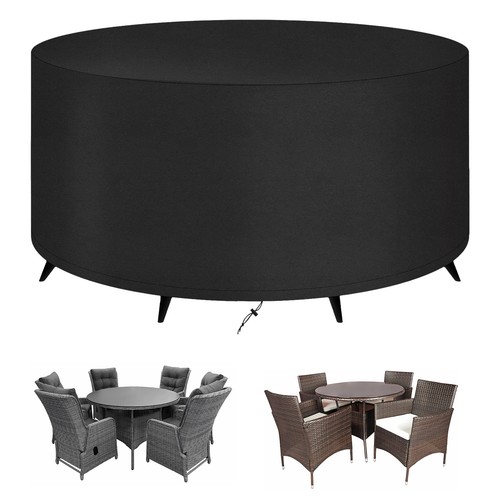 Round garden furniture cover - furniture,