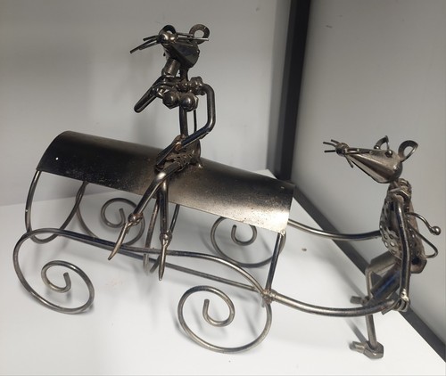 Metal art mice - metal,