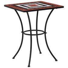 Mosaic Bistro Tables Outdoor Table Garden Balcony Dining Table Ceramic vidaXL