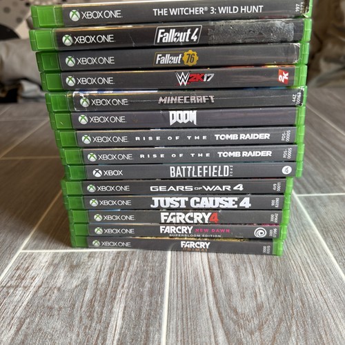 Xbox one games job lot - games,