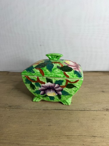 Vintage maling pottery green - maling,
