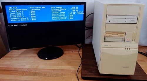 Vintage acer 575hd - vintage,