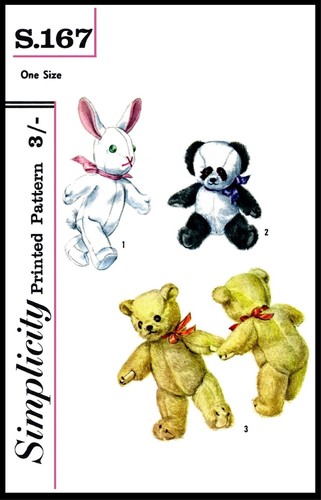 Teddy bear panda - teddy, sewing