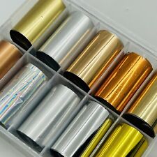 Nail Foil Stickers 10 Rolls