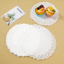 8.5''White Paper Doilies Doylies Birthday Marriage Anniversary Celebration Party