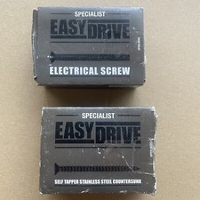 2 boxes Specialist Screws 40 Electrical Screws & 50 self tapper countersunk R367