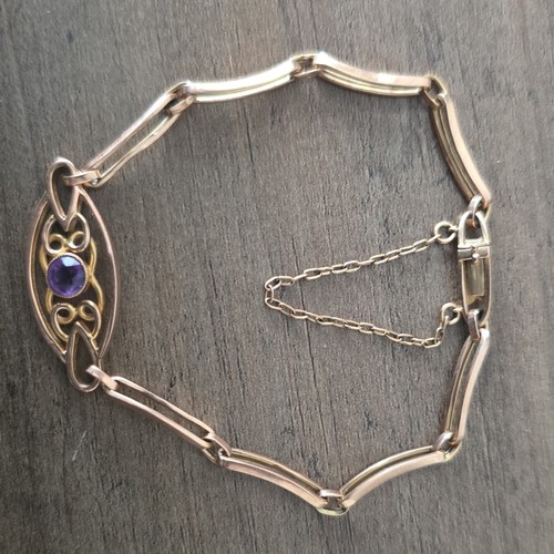 Vintage celtic knot amethyst - vintage,