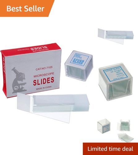 Pre cleaned optical glass - 50,