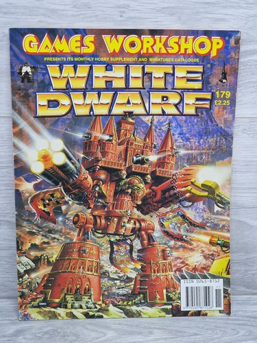 White dwarf magazine - white, titan