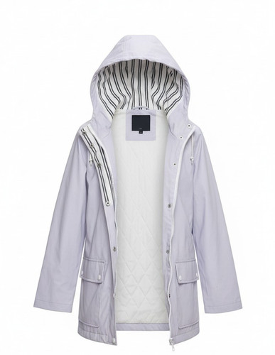 Top shop lilac rain mac - top,